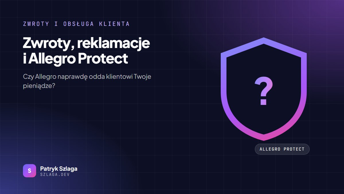 Tarcza Allegro Protect ze znakiem zapytania — czy Allegro odda klientowi pieniądze sprzedawcy